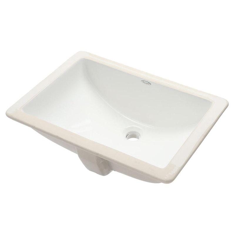 American Standard Studio Ceramic Rectangular Undermount Bathroom Sink